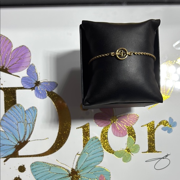 Dior Gold Butterfly Bracelet - Picture 1 of 9